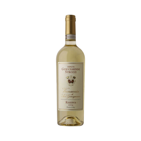 Witte-Wijn-vernaccia-riserva-Guicciardini-Strozzi-San-Gimignano-Italië