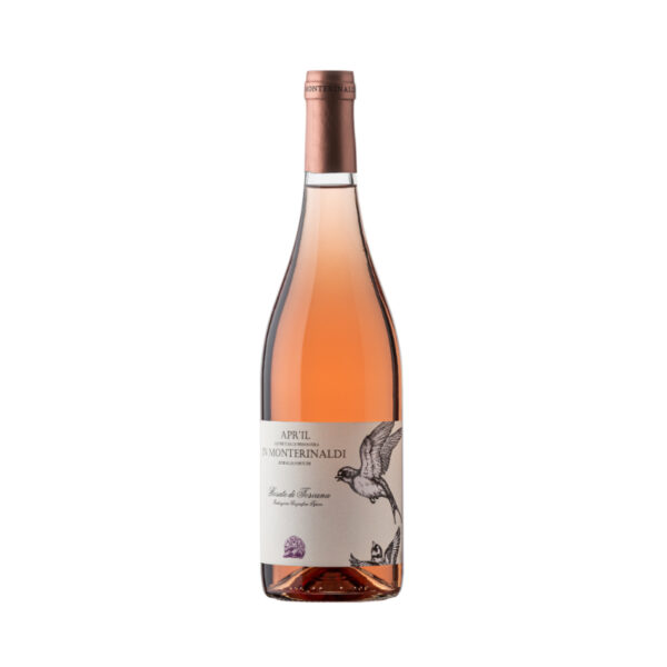 Rosé-Wijn-rosato-Apr'il-toscano-Monterinaldi-Italië